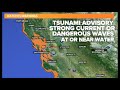 Tsunami advisory issued for California coast after volcanic eruption in Pacific Ocean