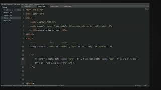 How to loop through arrays and display html code inside paragraphs and tables with php.