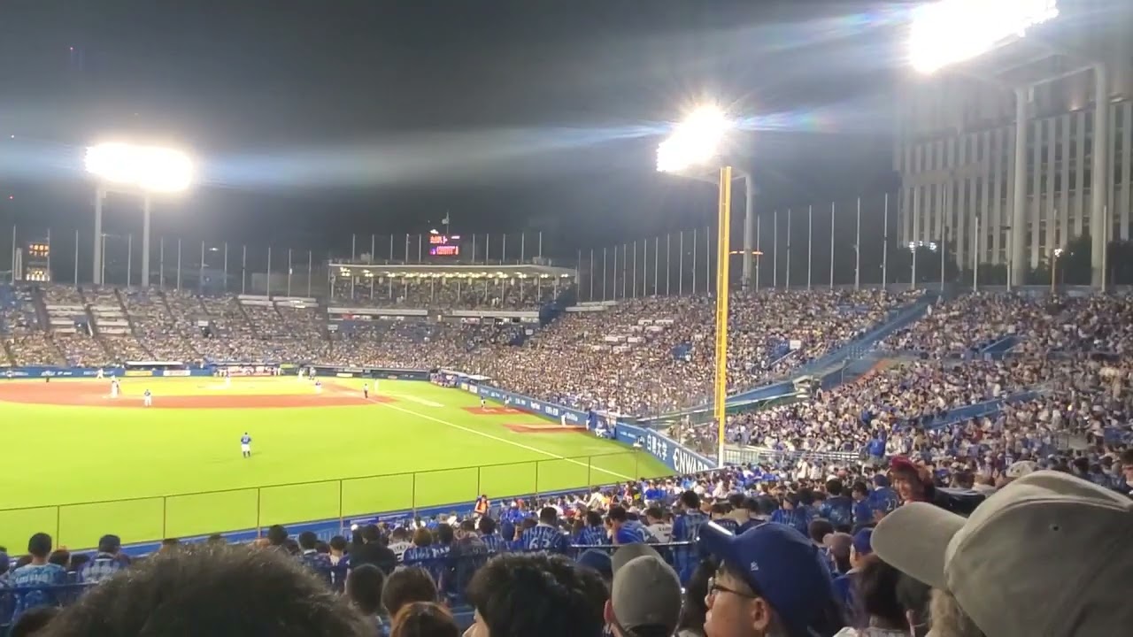 9/8（日）神宮球場 しいる ヤクルトVS阪神 ビジター外野B 通路側から