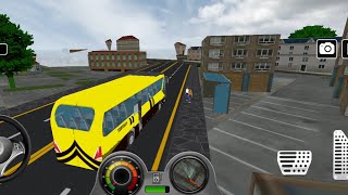 BUS GAME SIMULATOR : RACING BUS ANDRIOD GAMEPLAY #2 screenshot 2