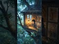 ☔Serene from Above—Gentle Rain &amp; Soft City Glow⛈️🌿