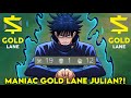 19 KILLS! THIS GOLD LANE JULIAN BUILD GOT ME A MANIAC! (insane damage) - Mobile Legends