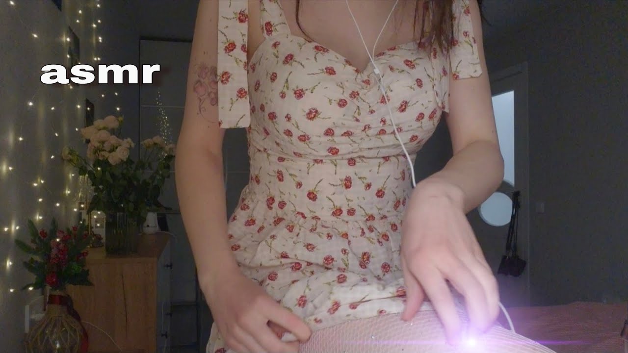 АСМР скрэтчинг по одежде и немного визулки 🐈 