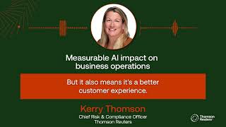 Measurable AI impact on business operations