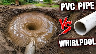 🇺🇸 PVC Pipe vs Giant Muddy Whirlpool! 😱 Real Underground Experiment 🧪
