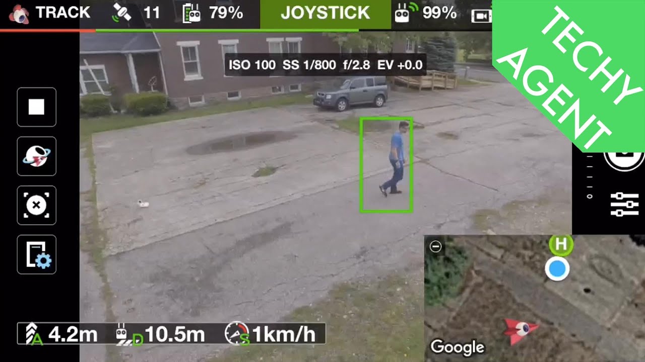 Diktat Bandit mikroskopisk Litchi Drone App - Follow / Tracking Features REVIEW - YouTube