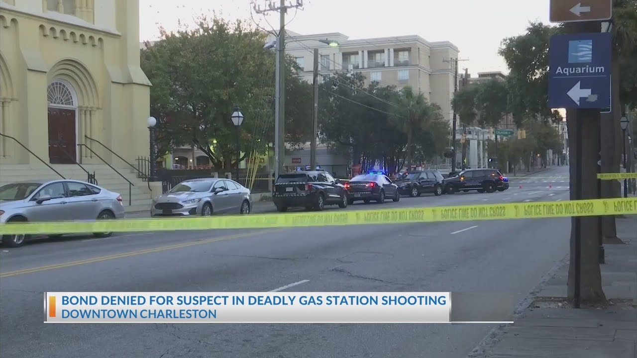 Bond denied for suspect gas station shooter in downtown Charleston ...