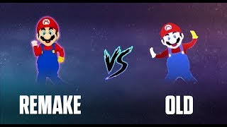Just Dance Mario  Comparacion 60fps