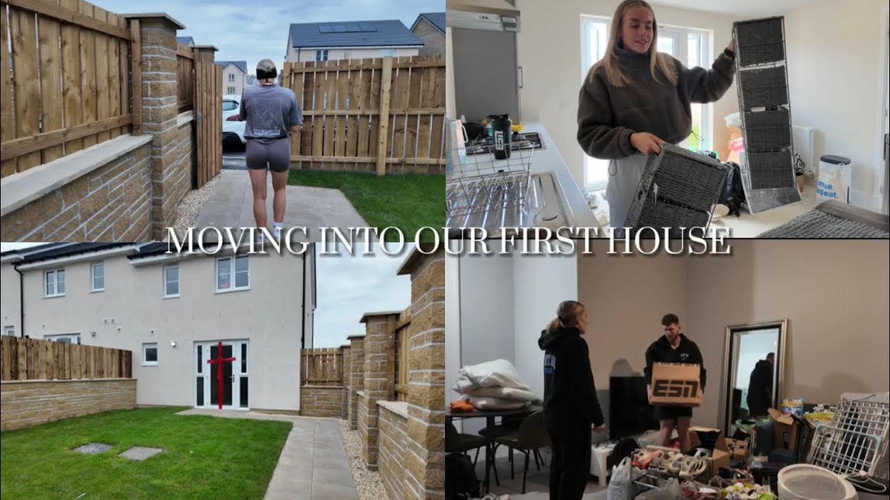 Moving Into Our First House - YouTube