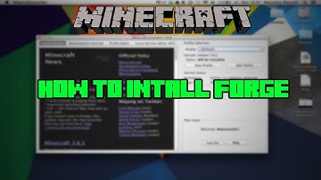 How to install a Minecraft Forge 1.6.2 - Mac