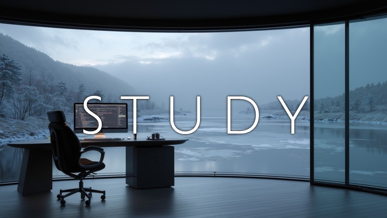 Зимняя продуктивная атмосфера для кодирования и учебных занятий