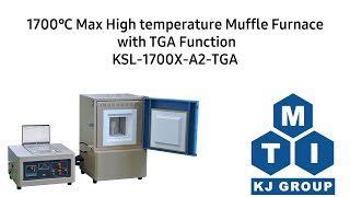 1700℃ Max High temperature Muffle Furnace with TGA Function- KSL-1700X-A2-TGA Demo