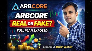 ARBCORE REAL OR FAKE? Full Earning Plan Explained | 1.07% Daily Truth 😱