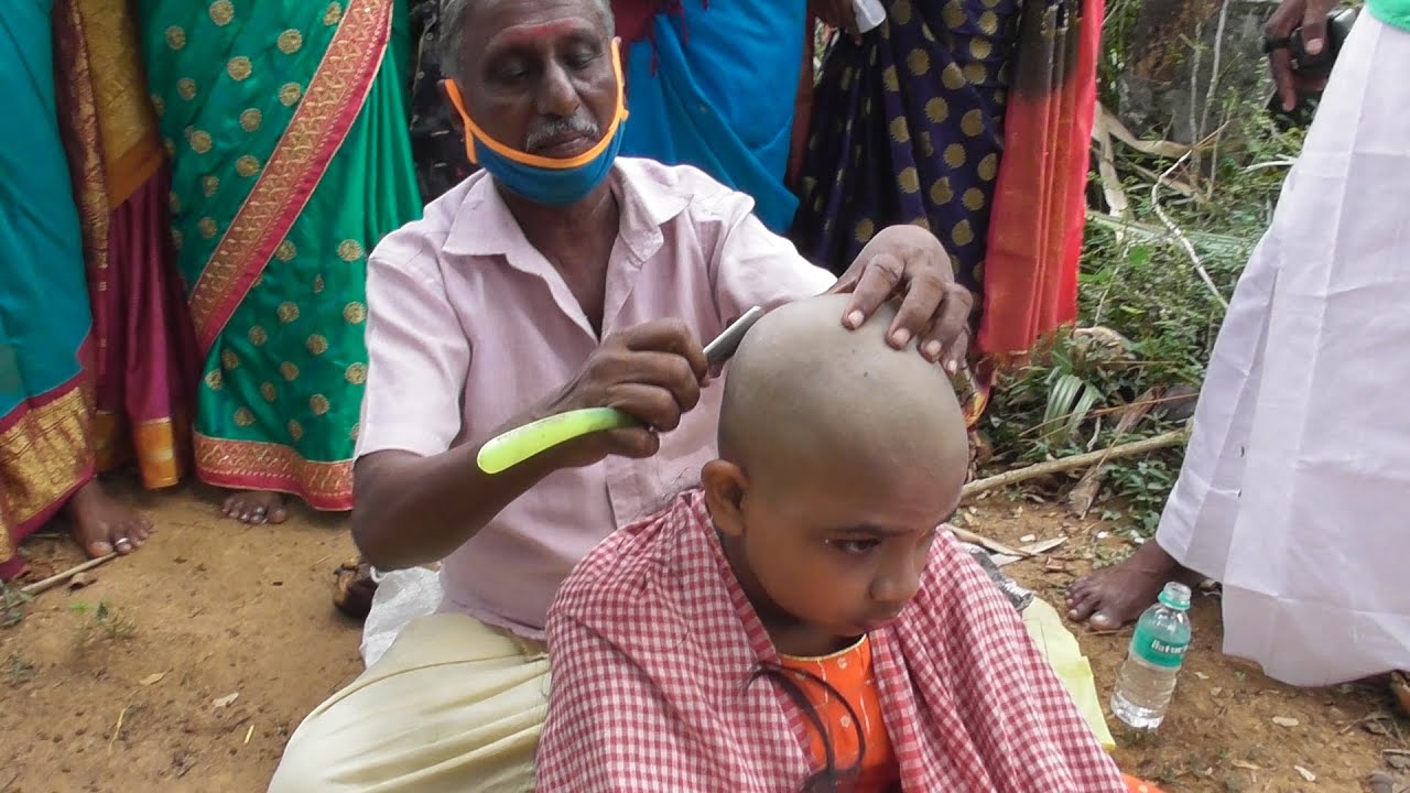 ASMR 👱 BABY HEAD SHAVE 🙏🙏🙏