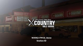 Wxnu-Fm 106.5 X Country 106.5 - St. Anne, Il - Station Id - 5152025