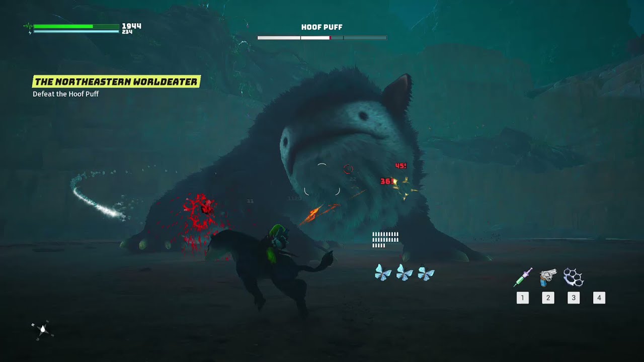 Biomutant: Hoof Puff BOSS FIGHT! How To Beat & Locate Hoof Puff! The Northeastern World Eater