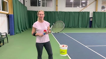 Forehand demo - LTA level 1