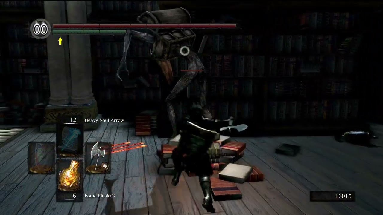 Dark Souls Remastered | Archive Tower Giant Cell Key location, starting from bonfire by Crystal Cave