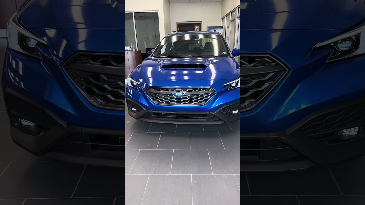 The high-performance of a Subaru WRX