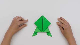 Famigros - Instructions De Bricolage Pliage Dune Grenouille Migros
