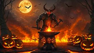 EASTER SUNDAY CELEBRATION ✝️ Relaxing Spooky Castle Ambience 🎃 Haunted Night Music &amp; Sounds.