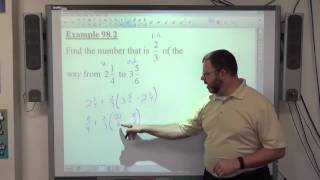 Algebra II Example 98.2