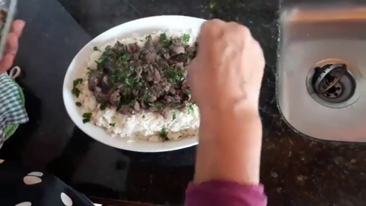 RIÑONCITOS A LA CACEROLA CON ARROZ, comida rapida