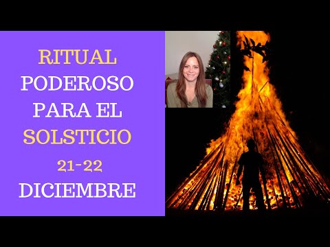 RITUAL para el SOLSTICIO DE INVIERNO (Aplica para cualquier año)