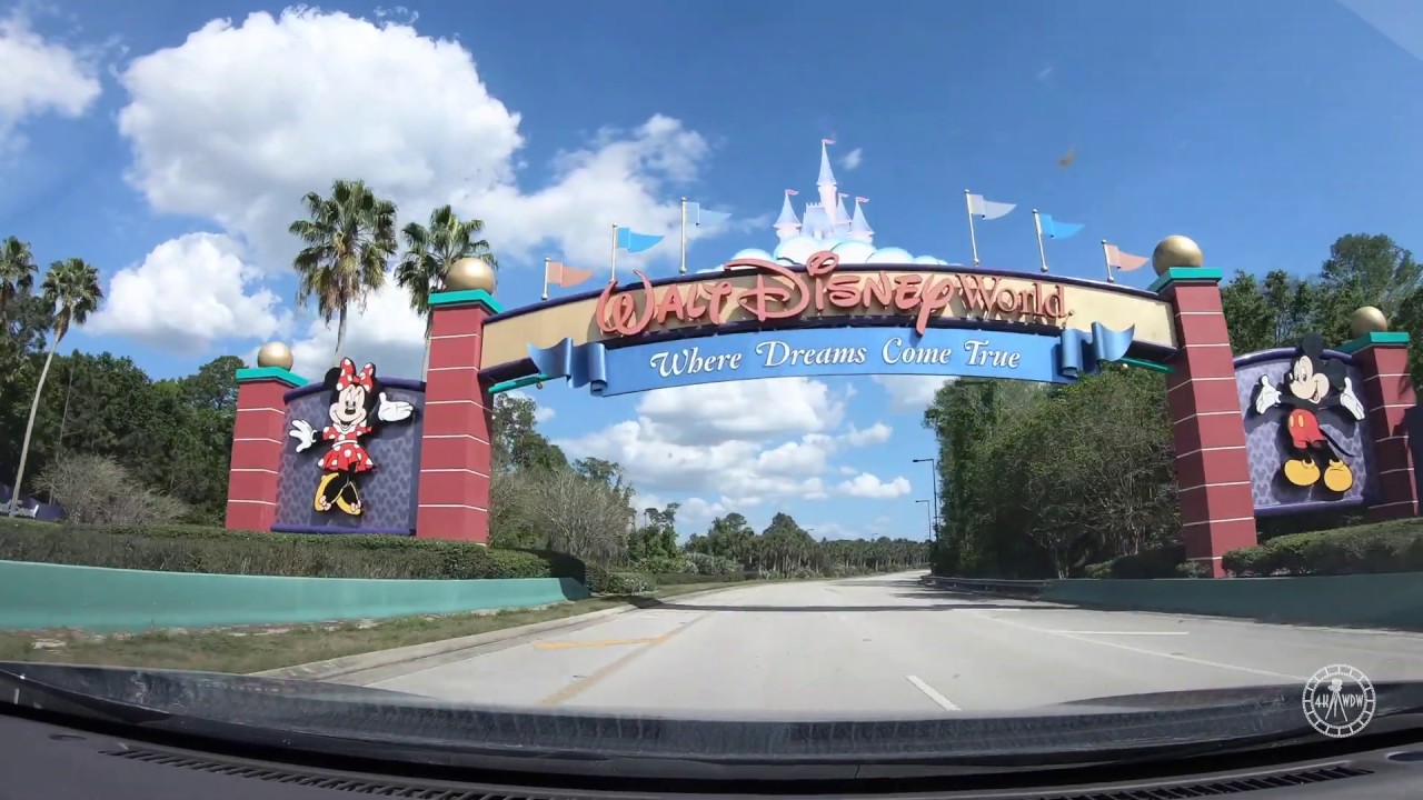 Driving Around CLOSED Walt Disney World in 4K | Walt Disney World Resort Orlando Florida March 2020