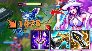 One Caitlyn auto does 81% of their HP??