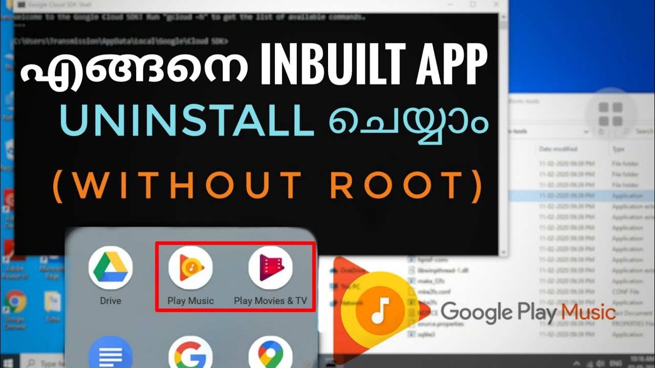 how to uninstall google chrome on android without root