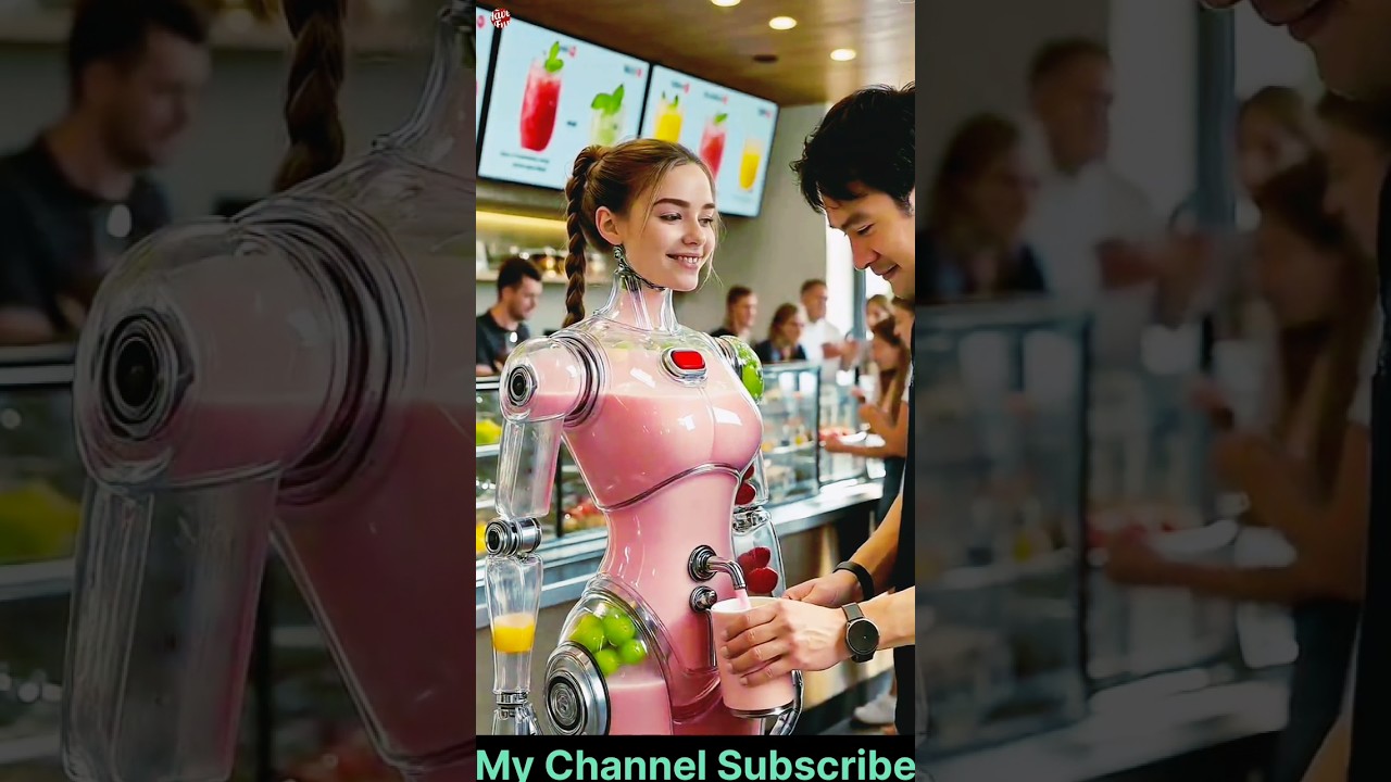 Japan_s Newest Smoothie Maker Robot 