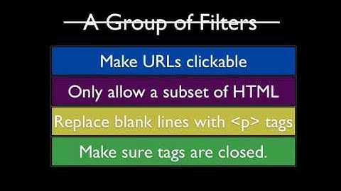 Drupal Text Formats and Input Filters Explained