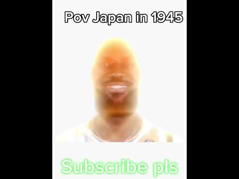 Pov Japan in 1945 #shorts #ww2 #japan #lebronjames #stoplikebeggars #stopgreenscreenkids #meme