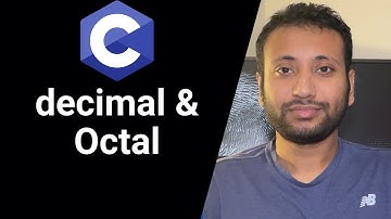 C programming Bangla Tutorial 5.28 : conversion between decimal and octal