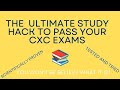 The ultimate Study Hack to pass your CXC Exams 2026