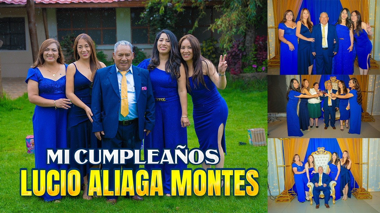 🎉 🎊  🎁 MI CUMPLEAÑOS / LUCIO ALIAGA MONTES / 2026  🎉 🎊  🎁