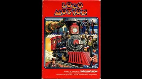 Intellivision LIVE Game Box Art | Loco Motion #intellivision #atari #retrogaming #locomotion