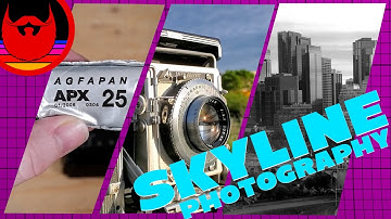 Skyline Photography Tips & Agfa Agfapan APX 25 with a Graflex Speed Graphic