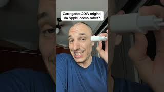 Como reconhecer um carregador original de iPhone 20W da Apple