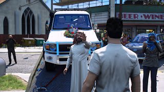 شاب فقير حلمو يشتري شاص فتحقق حلموه وجاه شاص 2022 امام بيته : فلم GTA 5 V