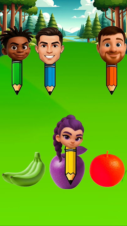 Who really knows fruit colors? #cartoon #funny #viral #petshub #usa