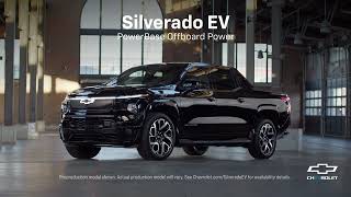 2024 Chevy Silverado EV RST: PowerBase Offboard Power | Chevrolet