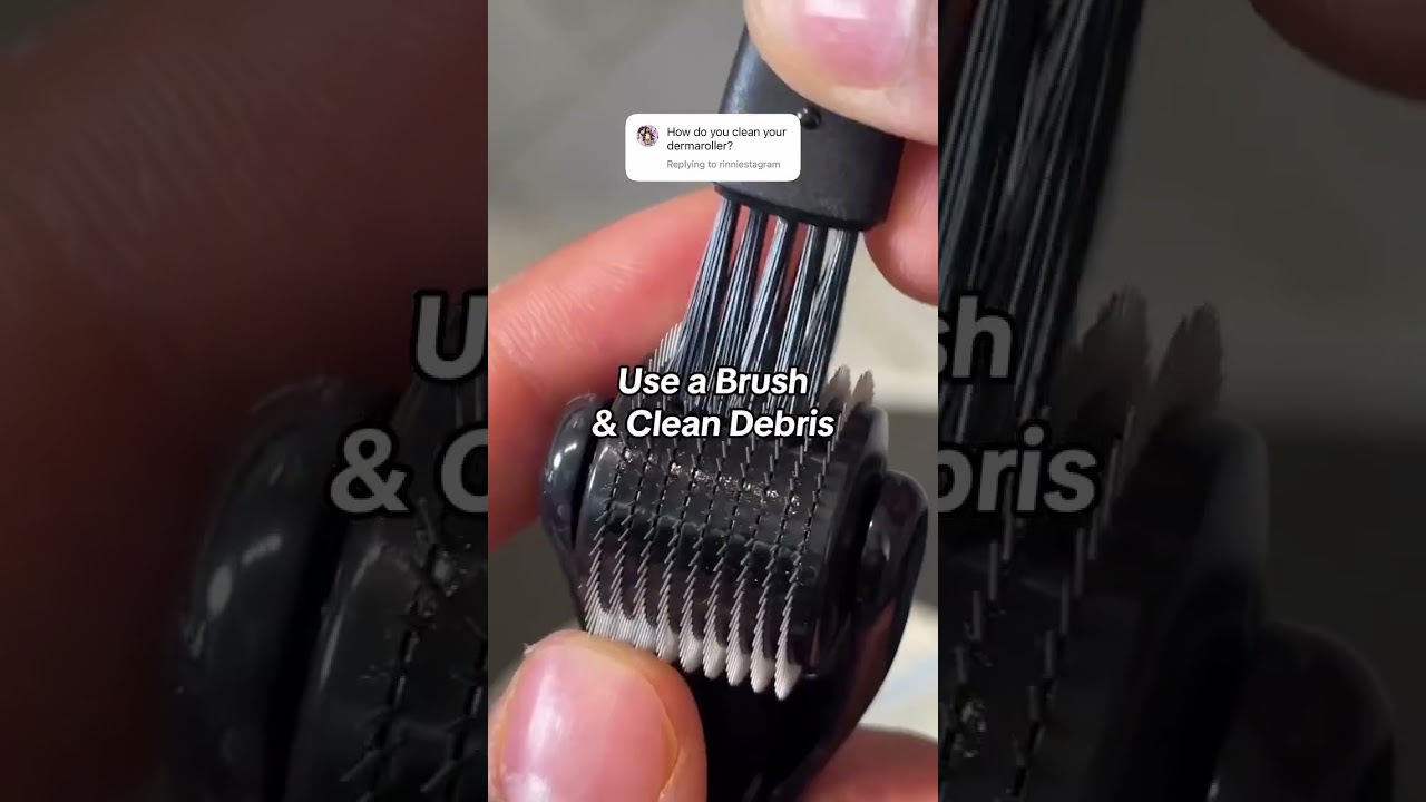 How to Clean & Disinfect Derma Roller 
