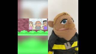 How can he make a car out of macaroni?  #sml #puppet  @Nicktendo ￼