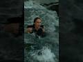charlize theron casually falling off a whole mountain. 📺: Apex