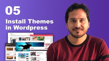 [Wordpress Pashto 05] Installing Wordpress Themes