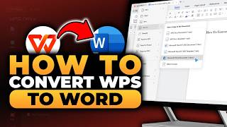 How To Convert WPS To Word ((𝟮𝟬𝟮𝟲) | 100% WORKS | NO Yapping, To The Point! | FAST & EASY screenshot 5