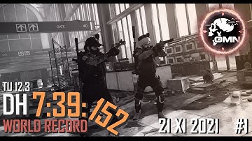 [7:39 old WR] DARK HOURS *previous* World Record Raid Speedrun [OMN] TU 12.3