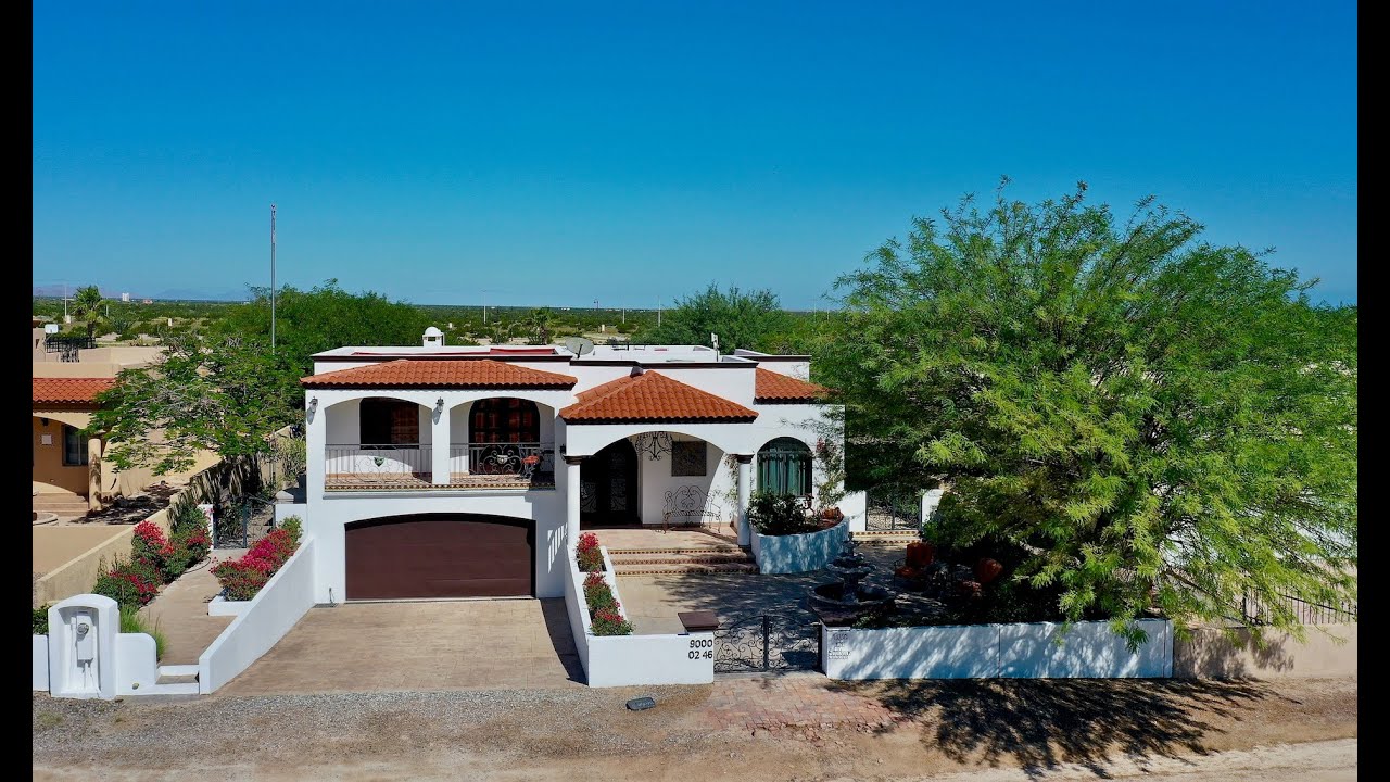 San Felipe, Baja California, Mexico Seaside Golf Course Home For Sale! Watch in HD!